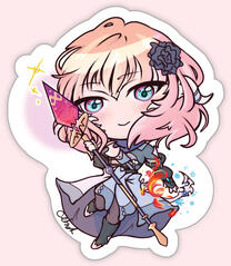 5.0 Lilium sticker art